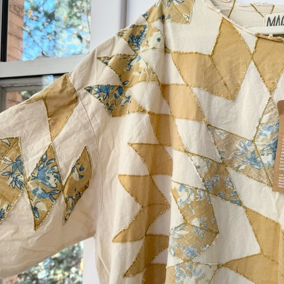 NWT Magnolia Pearl Quiltwork Artist Smock Dress Marisol - Picture 4 of 12